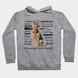 German Shepherd Traits Hoodie